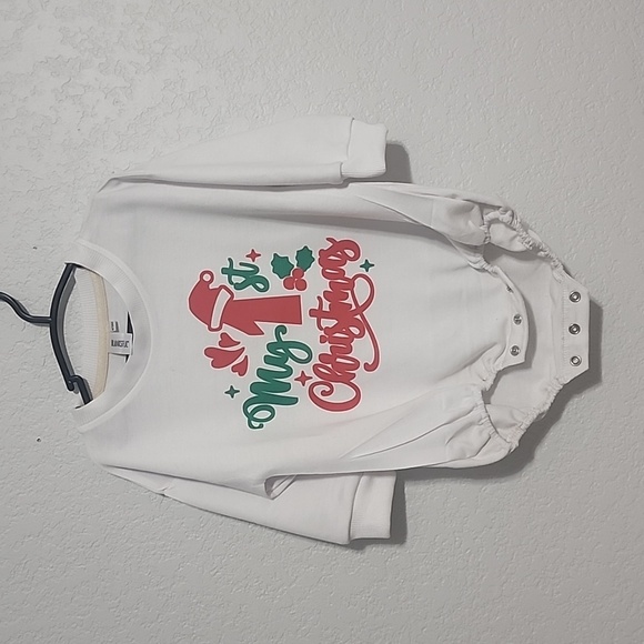 Sweatshirt baby romper, size 6-12 months - Picture 2 of 2